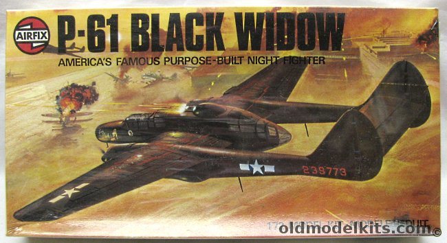 Airfix 1/72 P-61 Black Widow - Builds P-61A Or P-61B, 04006-0 plastic model kit